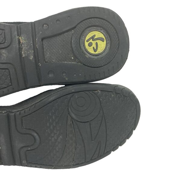 Zumba Energy Shine - Women's Sz 9.5 - Black Suede Glitter High Tops - A1F00128 - Picture 11 of 12